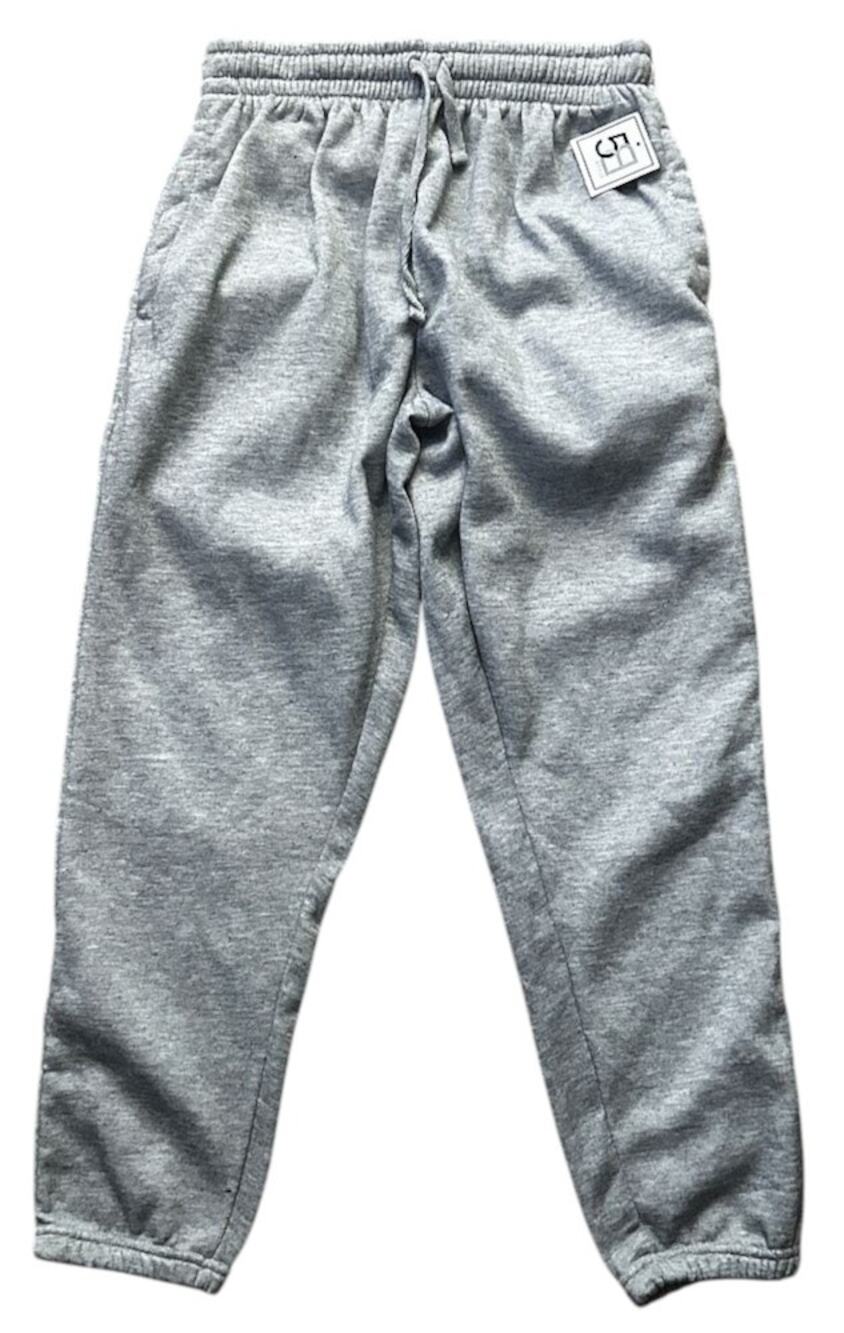 NWT 5B Heather Gray Fleece Cuffed Sweatpants Large